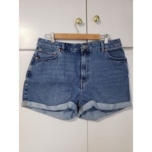High Waisted Jean Shorts